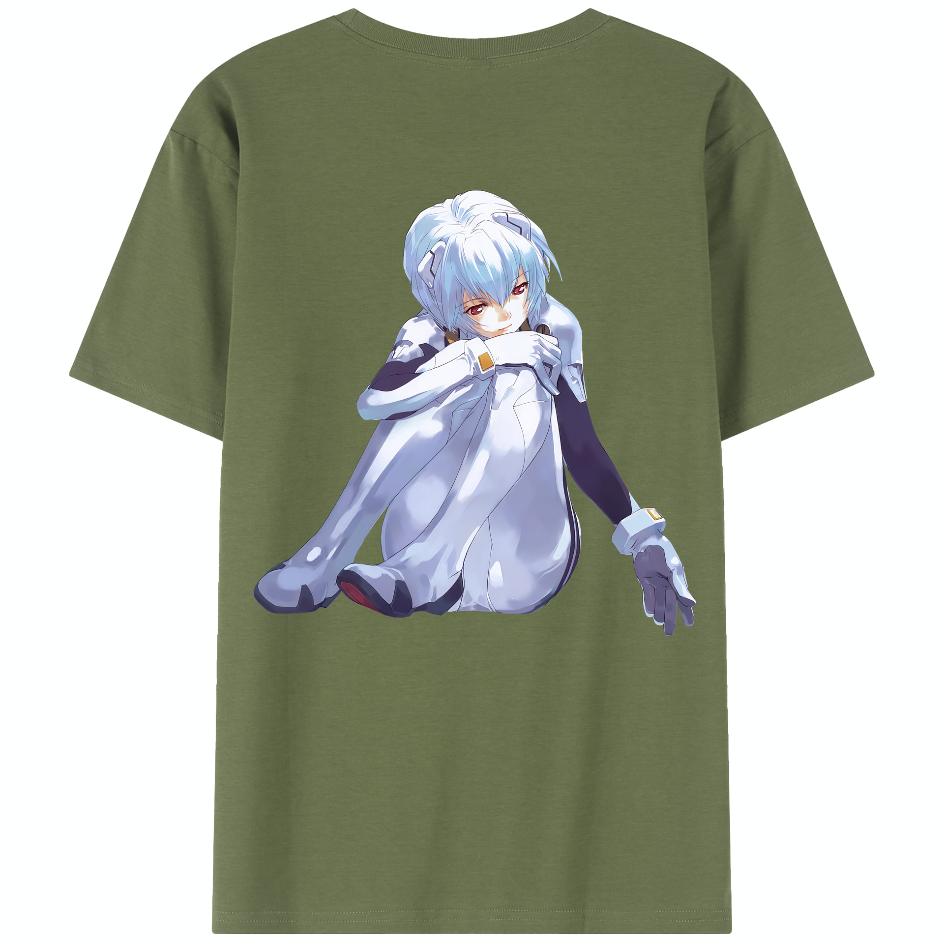 （画像用） EVA 新世紀エヴァンゲリオン 綿100％半袖Tシャツ（背面プリント）